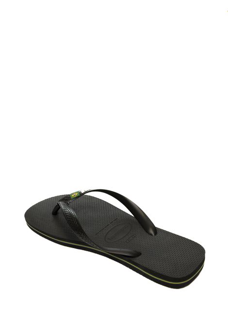 sandalo brasil logo nero HAVAIANAS | 4110850BRASIL LOGO-1069